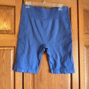 All in Motion light Blue legging Biker Shorts women’s XXL